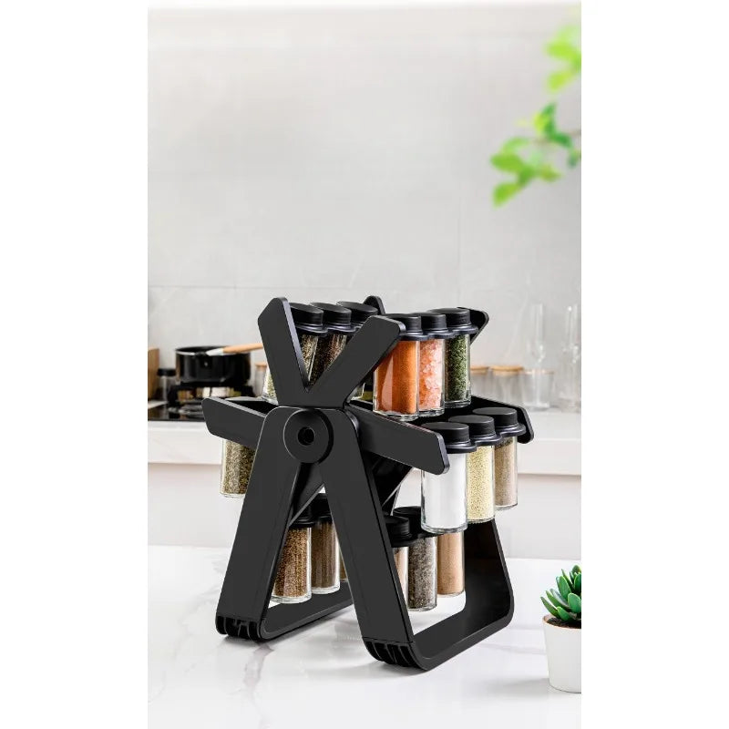 SpinSpice™ Rotating Rack 🌪️🌶️