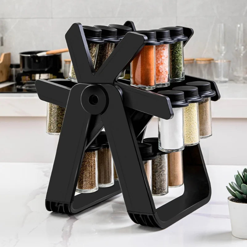 SpinSpice™ Rotating Rack 🌪️🌶️